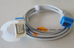 日本光电BSM-2301 2351 2303心电监护仪血氧延长线机器端连接线