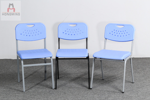 PE中空塑料学生椅 培训椅子会场椅培训机构专用椅中空吹塑椅子