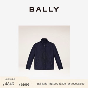 BALLY/巴利男士海军蓝休闲外套6300940