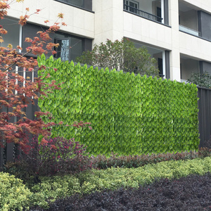 仿真绿植墙面假树叶管道楼梯围墙护栏柱子遮挡装饰植物墙草坪造景