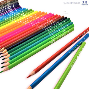 英国爱逗Eddico萌芽学生用彩色铅笔12色24色儿童美术绘画画笔套装
