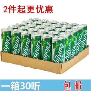韩国原装进口乐天LOTTE七星冰柠碳酸饮料 雪碧 250ml*30罐