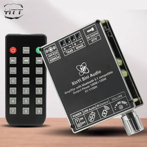 TPA3116D2蓝牙数字功放板HIFI大功率2*100W立体声模块带电源开关