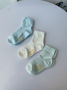 （5双装）幸福0.18智能恒温袜儿童四季运动中筒男女童袜子