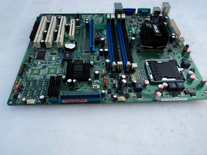 华硕ASUS P5BV-C 775服务器工作站主板 上PD酷睿至强双核四核CPU