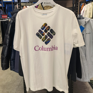 特价春夏款Columbia哥伦比亚户外女式透气吸湿排汗短袖T恤AR2373