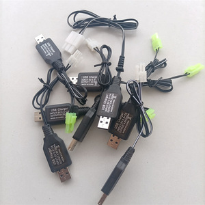 6V4.8v7.2v 环奇小田宫 USB充电线   遥控车电动玩具电池充电器