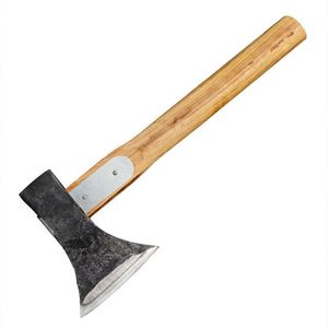 斧头铁把木工斧木柄小斧头剁骨砍柴家用装修小斧头锻打加固消防斧