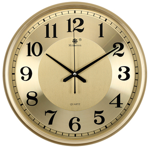 2024新款电波钟挂表时钟钟表挂钟客厅欧式新中式自动对时钟挂墙上