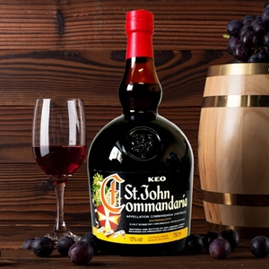 塞浦路斯 Commandaria 卡曼达蕾雅 红葡萄酒 红酒 甜酒 750ml*1瓶