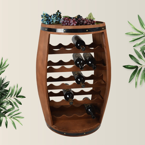 橡木桶酒柜红酒架实木创意展示具装饰酒窖摆件橡木桶酒桶改装定制