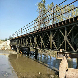 钢便桥321型贝雷片贝雷桥配件桥梁装配式钢架桥型贝雷桥钢贝雷桥