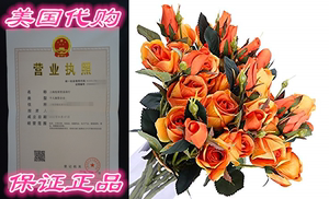 Kimura's Cabin Roses Artificial Flowers Fake Silk Rose Flowe