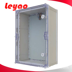 监控电源检修箱 塑料配电箱透明防水箱LY-PTV-504026 500*400*260