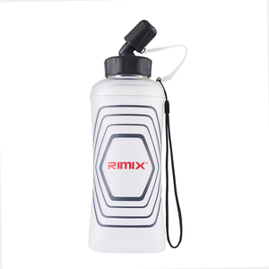 RIMIX运动软水壶软嘴软水袋可折叠越野跑步水袋带瓶盖白水壶600ML