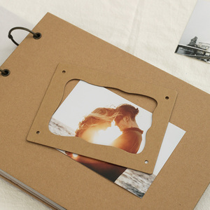 封面相框 装饰粘贴相册本创意组合相片墙拼图照片卡纸质DIY手账素材