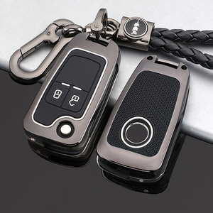 雪佛兰赛欧3钥匙套12/18款赛欧三理想版专用金属车遥控壳保护包扣