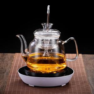 加厚蒸茶壶蒸汽煮茶器家用全自动上水电陶炉大容量耐热玻璃养生壶