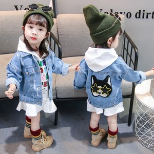 女宝宝春装1-3岁半韩版婴幼儿童装2时尚4岁小女孩牛仔外套5