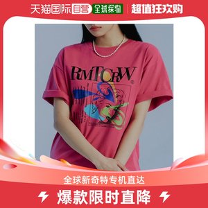 韩国直邮ROMANTIC CROWN 浪漫皇冠个性ins女装T恤GALLERY PRINTIN