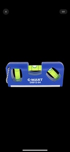 台湾西玛工具CMART便携式水平尺高精度100mm小型带磁铁D0012