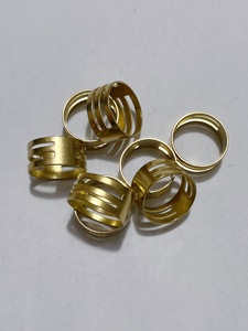 纯铜开口戒指 开口圈闭口工具指环 手工diy工具材料制作饰品配件