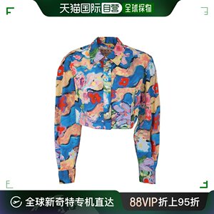 香港直邮Marni 短款印花衬衫 CAMA0525A0UTC229