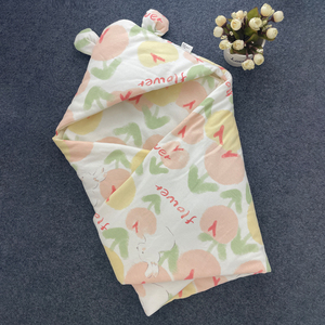 新生婴儿包单纯棉春夏季宝宝抱被初生产房包巾裹布防惊跳抱被保单