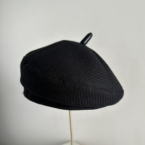 秋冬新款加厚贝雷帽女韩版立体感黑色百搭造型帽洋气好版型挺括