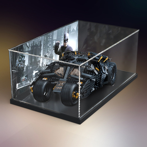 亚克力展示盒 适用乐高76240超级英雄系列黑暗骑士大蝙蝠车收纳盒