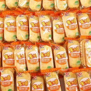 米多奇香米饼仙贝小包装休闲零食一整箱追剧小零食