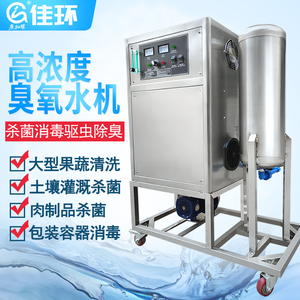 10g氧气源臭氧水机高浓度果蔬清洗机消毒杀菌设备发生器臭氧水机