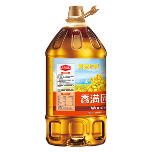 香满园黄金珍鲜纯香菜籽油食用油 5L 可发青海【qyg】