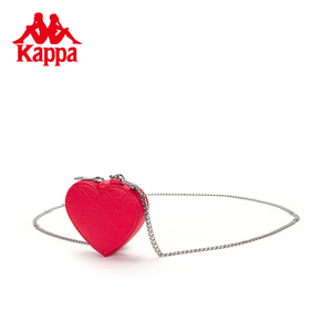 卡帕Kappa兔年限定新年款小单肩2023新款女心形斜挎包时尚PU小包