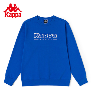 Kappa卡帕套头衫2023新款男春季运动卫衣休闲针织衫长袖内搭外套