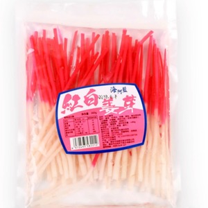 海阿蓝日料红白姜芽袋装300g日本料理配餐搭配腌制泡菜嫩姜芽