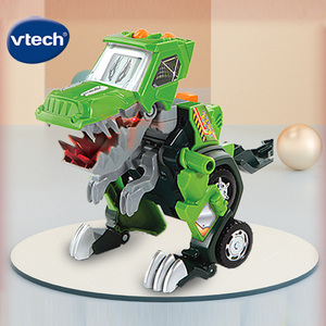 伟易达变形恐龙机器人守护者霸王龙翼龙三角龙汽车VTech玩具男孩