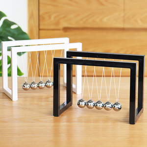 混沌摆件永动机仪牛顿摆球撞球摇摆器办公桌面物理平衡创意小饰品