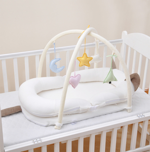 婴儿床中床可折叠新生儿便携式防压小床宝宝仿生床上床哄睡床摇篮