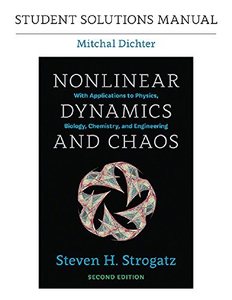 Student Solutions Manual for Nonlinear Dynamics and Chaos, 2