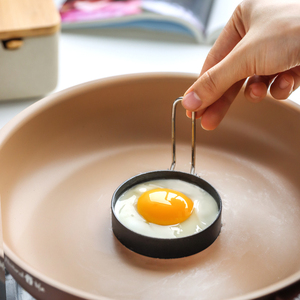厨房不锈钢煎鸡蛋模具家用煎蛋太阳蛋荷包蛋定型器不粘锅圆形蛋饼