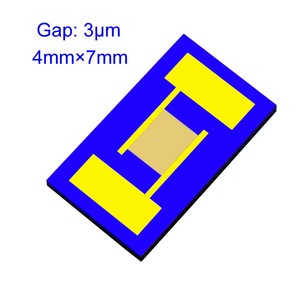 3 μm硅基叉指电极微电容气体湿度生物传感器MEMS光电检测