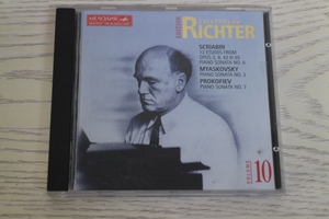 里赫特 斯克里亚宾 钢琴奏鸣曲 piano sonata myaskovsky CD