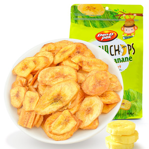 马来西亚进口Dan.D pak香蕉片500g休闲袋装办公室儿童小零食