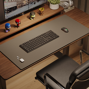 【防污他家硅】超大鼠标垫子家用电竞高级感办公电脑键盘桌面桌垫