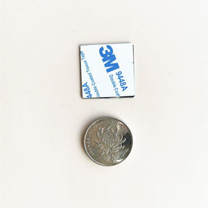 diy扣盘双面胶铁片 眼影扣盘空盘底部引磁铁片可用于磁铁收纳盘盒