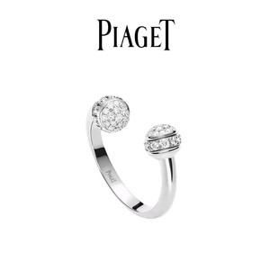 Piaget/伯爵POSSESSION时来运转18K白金钻石戒指