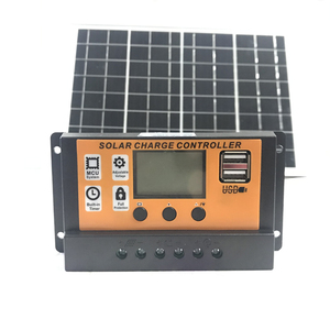 路灯光伏发电控制器家用全自动充放电30A12v24太阳能锂电池通用型
