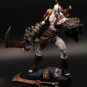 7寸战神3 奎托斯Kratos火焰刀可动人偶公仔手办模型PS4游戏摆件