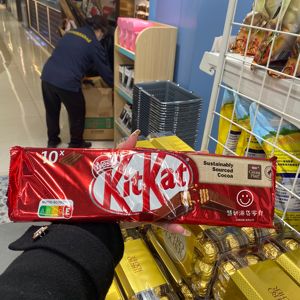 香港代购 德国进口雀巢Nestle奇巧kitkat迷你4指巧克力威化10小包